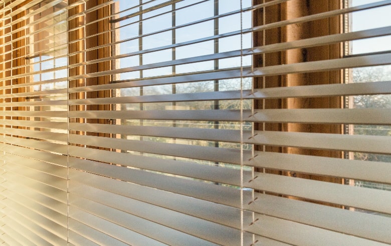 Wooden blinds from Angel Blinds and Shutters